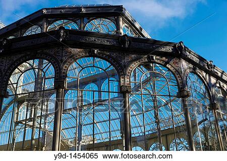 Palacio de Cristal (Crystal Palace), Parque del Buen Retiro, Madrid, Spain View Large Photo Image Stock Photography - Palacio de Cristal (Crystal Palace), Parque del Buen Retiro, Madrid, Spain. Fotosearch