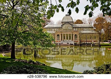 Palacio de Cristal, Parque del Retiro, Madrid, Spain View Large Photo Image Stock Photograph - Palacio de Cristal, Parque del Retiro, Madrid, Spain. Fotosearch