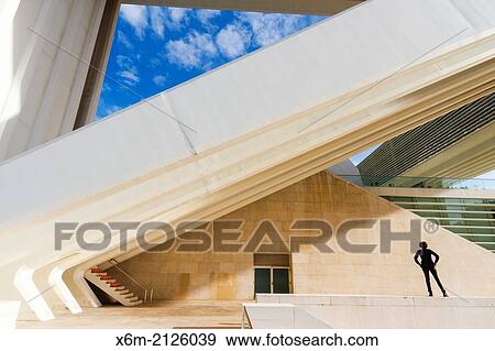 Stock Photo - Palacio de Exposiciones y Congresos. Oviedo, Asturias, Spain, Europe.. Fotosearch