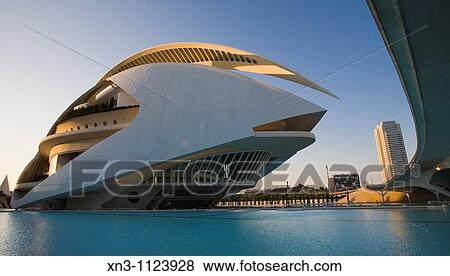 Palacio de las Artes Reina Sof? a, City of Arts and Sciences by S. Calatrava. Valencia. Comunidad Valenciana, Spain. View Large Photo Image Stock Photo - Palacio de las Artes Reina Sof? a, City of Arts and Sciences by S. Calatrava. Valencia. Comunidad Valenciana, Spain.. Fotosearch