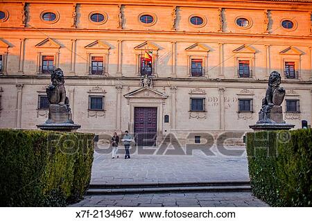 Palacio de las Cadenas, 16th century, by architect Andr's de Vandelvira, now Town Hall, plaza Vazquez de Molina,? beda, Ja? n province, Spain, Europe. View Large Photo Image Stock Photo - Palacio de las Cadenas, 16th century, by architect Andr's de Vandelvira, now Town Hall, plaza Vazquez de Molina,? beda, Ja? n province, Spain, Europe.. Fotosearch