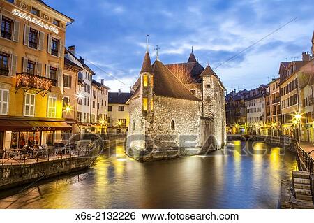 Palais de l'? le, Annecy, Rh? ne-Alpes, France. View Large Photo Image Stock Photograph - Palais de l'? le, Annecy, Rh? ne-Alpes, France.. Fotosearch