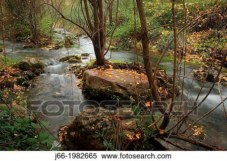 Stock Photography - Palancia river landscape, near Bej? s, Castell? n province, Comunidad Valenciana, Spain. Fotosearch