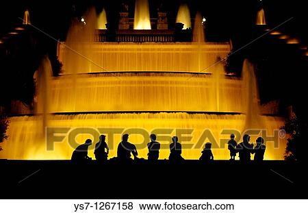 Palau Nacional fountain, Barcelona, Spain View Large Photo Image Stock Photo - Palau Nacional fountain, Barcelona, Spain. Fotosearch