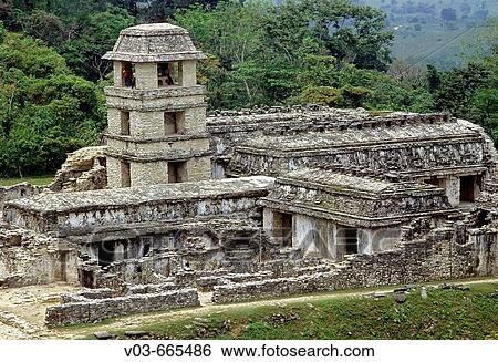 Palenque Maya archaeological site. Chiapas, Mexico View Large Photo Image Stock Photograph - Palenque Maya archaeological site. Chiapas, Mexico. Fotosearch
