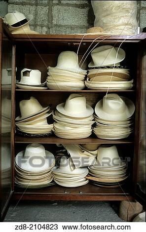 panama hats. cuenca. ecuador. View Large Photo Image Stock Image - panama hats. cuenca. ecuador.. Fotosearch