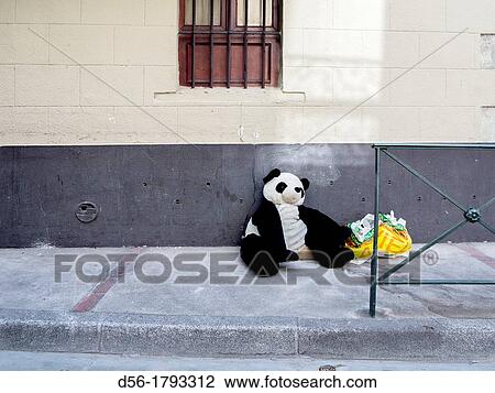 Panda puppet in the street, Perpignan, France View Large Photo Image Stock Image - Panda puppet in the street, Perpignan, France. Fotosearch