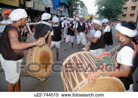 Panjim Goa, India, a musical band during the Shigmotsav parade View Large Photo Image Stock Photography - Panjim Goa, India, a musical band during the Shigmotsav parade. Fotosearch