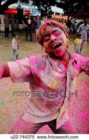 Panjim Goa, India, boy dancing during the Holi feast View Large Photo Image Stock Photography - Panjim Goa, India, boy dancing during the Holi feast. Fotosearch