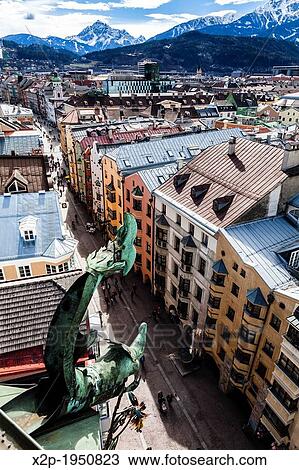 Panoramic of Innsbruck, Tyrol, Austria, Europe. View Large Photo Image Stock Image - Panoramic of Innsbruck, Tyrol, Austria, Europe.. Fotosearch