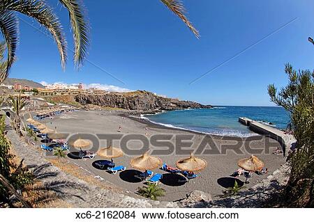 panoramic view of Callao Salvaje Beach in Adeje coast Santa Cruz de Tenerife View Large Photo Image Picture - panoramic view of Callao Salvaje Beach in Adeje coast Santa Cruz de Tenerife. Fotosearch