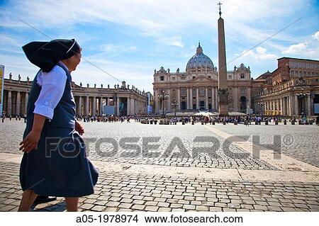 Papal appearance and Saint Peter's Basilica in Saint Peter's Square, Vatican City, Rome, Lazio, Italy View Large Photo Image Picture - Papal appearance and Saint Peter's Basilica in Saint Peter's Square, Vatican City, Rome, Lazio, Italy. Fotosearch