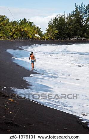 papara beach in tahiti island. View Large Photo Image Stock Image - papara beach in tahiti island.. Fotosearch