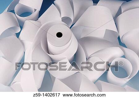 paper roll for printers View Large Photo Image Stock Photo - paper roll for printers. Fotosearch