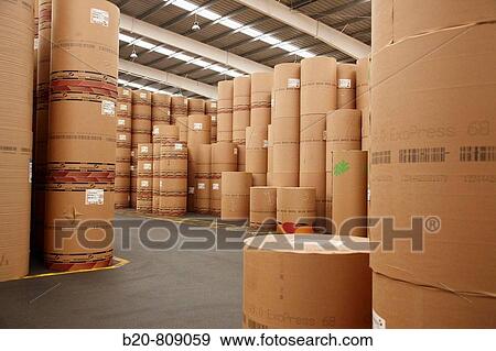 Paper warehouse. Port of Bilbao, Biscay, Basque Country, Spain View Large Photo Image Stock Photo - Paper warehouse. Port of Bilbao, Biscay, Basque Country, Spain. Fotosearch