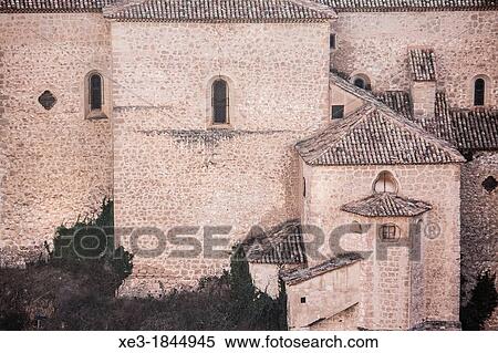 Stock Photography - Parador de Cuenca, Castile-La Mancha, Spain.. Fotosearch