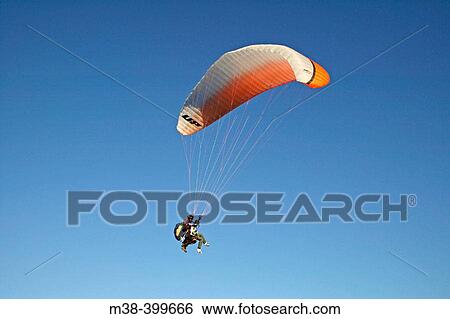 Paragliding in Sun Valley, Idaho. USA View Large Photo Image Stock Photograph - Paragliding in Sun Valley, Idaho. USA. Fotosearch