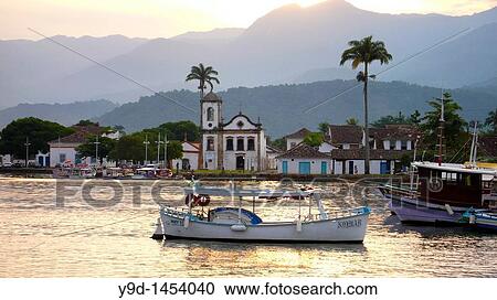 Paraty, Rio de Janeiro State, Brazil View Large Photo Image Stock Image - Paraty, Rio de Janeiro State, Brazil. Fotosearch