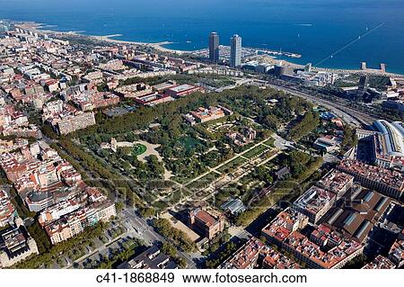 Stock Photo - Parc de la Ciutadella Barcelona, Spain. Fotosearch