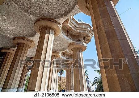 Stock Photography - Parc Guell, Barcelona.. Fotosearch