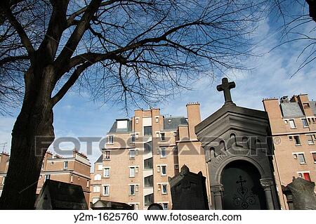 Paris, Pere Lachaise Cemetery View Large Photo Image Stock Image - Paris, Pere Lachaise Cemetery. Fotosearch