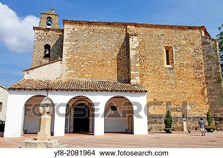 Parish church in Canamares Castile La Mancha Spain. View Large Photo Image Picture - Parish church in Canamares Castile La Mancha Spain.. Fotosearch