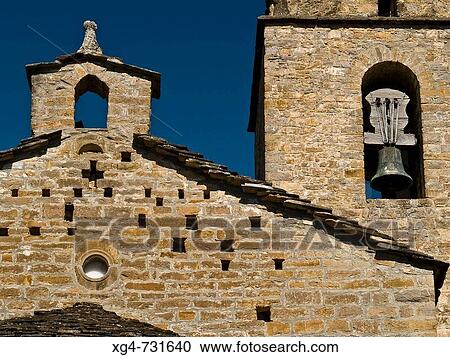 Parish church of San Vicente de Labuerda. Huesca province, Aragon, Spain View Large Photo Image Stock Image - Parish church of San Vicente de Labuerda. Huesca province, Aragon, Spain. Fotosearch