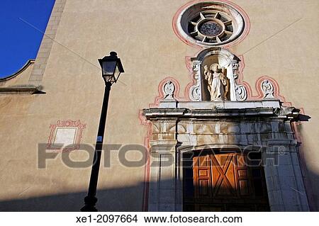 Parish church of Sant Andreu, Tona, Osona, Catalonia, Spain View Large Photo Image Picture - Parish church of Sant Andreu, Tona, Osona, Catalonia, Spain. Fotosearch