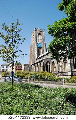Parish Church of St Giles on the Hill, Norwich, Norfolk, England View Large Photo Image Stock Photo - Parish Church of St Giles on the Hill, Norwich, Norfolk, England. Fotosearch