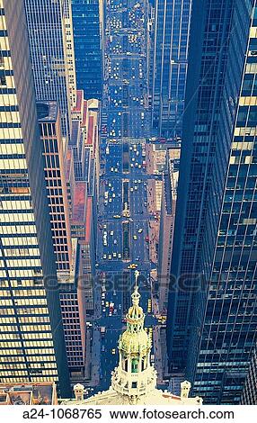 Park Avenue, NYC, USA View Large Photo Image Stock Photography - Park Avenue, NYC, USA. Fotosearch