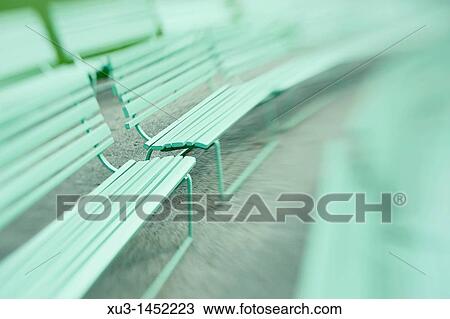 Park bench View Large Photo Image Stock Image - Park bench. Fotosearch