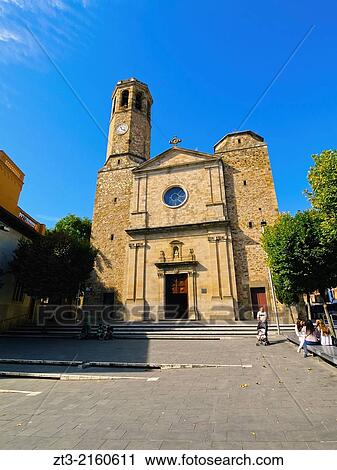 Parroquia San Vincente de Sarria - church in Barcelona, Catalonia, Spain. View Large Photo Image Stock Image - Parroquia San Vincente de Sarria - church in Barcelona, Catalonia, Spain.. Fotosearch