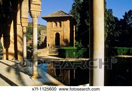 Partal Oratory of `El Partal?, Alhambra, Granada, Andalucia, Spain View Large Photo Image Stock Image - Partal Oratory of `El Partal?, Alhambra, Granada, Andalucia, Spain. Fotosearch