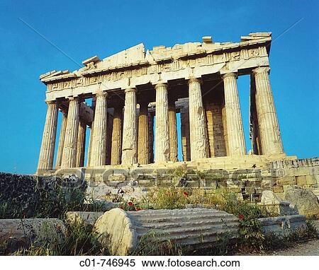 Parthenon doric temple, Acropolis, Athens, Greece View Large Photo Image Stock Photography - Parthenon doric temple, Acropolis, Athens, Greece. Fotosearch