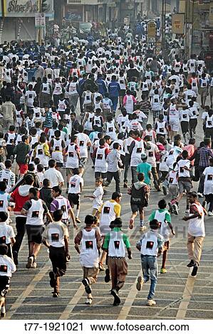Participants of Pune International Marathon 2012, Maharasthra, India View Large Photo Image Stock Image - Participants of Pune International Marathon 2012, Maharasthra, India. Fotosearch