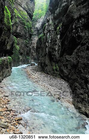 Partnach canyon near of Garmisch, Bavaria, Germany View Large Photo Image Stock Image - Partnach canyon near of Garmisch, Bavaria, Germany. Fotosearch