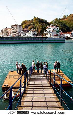 Pasajes Port, Pasai Donibane, Gipuzkoa, Basque Country, Spain. View Large Photo Image Stock Photo - Pasajes Port, Pasai Donibane, Gipuzkoa, Basque Country, Spain.. Fotosearch