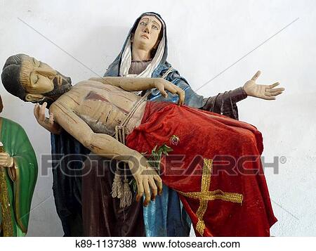 Stock Photo - Pasi? n de Cristo. Iglesia de la Pur? sima Concepci? n. Alpuyeca, Morelos. M? xico. Fotosearch