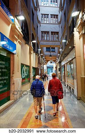 Passatge Ripalda. Valencia. Comunidad Valenciana. Spain. View Large Photo Image Stock Image - Passatge Ripalda. Valencia. Comunidad Valenciana. Spain.. Fotosearch