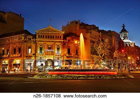 Passeig de Gr? cia Barcelona View Large Photo Image Stock Photo - Passeig de Gr? cia Barcelona. Fotosearch
