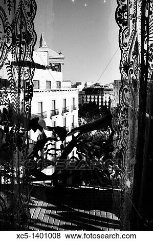Passeig de Gracia view from Casa Mila, La Pedrera, Barcelona, Catalonia, Spain View Large Photo Image Stock Photo - Passeig de Gracia view from Casa Mila, La Pedrera, Barcelona, Catalonia, Spain. Fotosearch