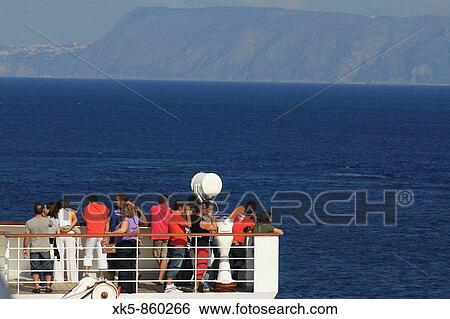 passengers on a cruise View Large Photo Image Stock Photograph - passengers on a cruise. Fotosearch