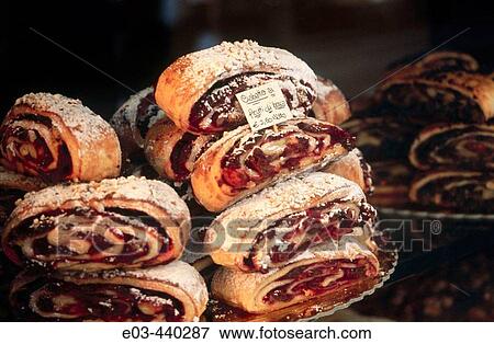 Pastries in a bakery window, Assisi. Umbria, Italy View Large Photo Image Stock Photo - Pastries in a bakery window, Assisi. Umbria, Italy. Fotosearch