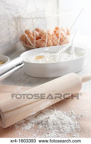 Stock Image - Pastry making. Fotosearch