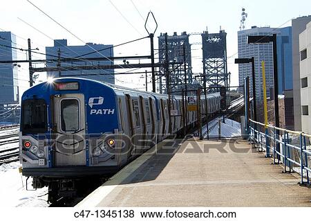 PATH Train View Large Photo Image Stock Photo - PATH Train. Fotosearch
