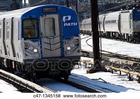 Stock Photo - PATH Train. Fotosearch