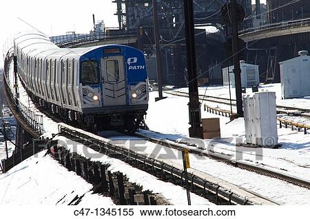 PATH Train View Large Photo Image Stock Photography - PATH Train. Fotosearch