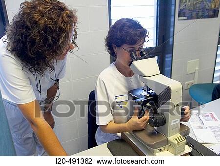 Stock Image - Pathological anatomy. Hospital Universitario Gran Canaria Doctor Negrin, Las Palmas de Gran Canaria. Canary Islands, Spain. Fotosearch