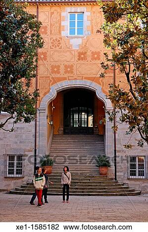 Pati de les Magnolias, Baroque, Girona, Catalonia, Spain View Large Photo Image Stock Image - Pati de les Magnolias, Baroque, Girona, Catalonia, Spain. Fotosearch