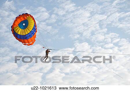 Pattaya (Thailand), parascending at Jomtien Beach View Large Photo Image Stock Image - Pattaya (Thailand), parascending at Jomtien Beach. Fotosearch